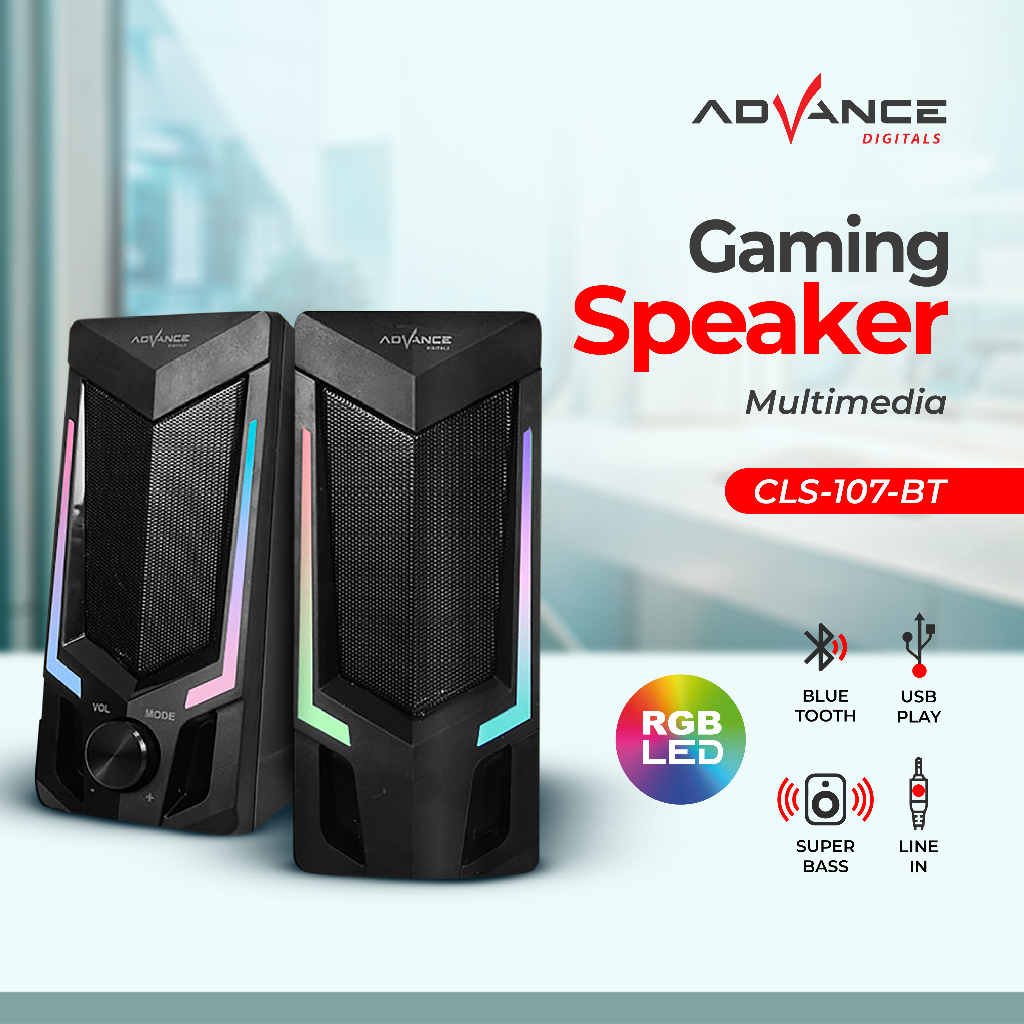 Jual Advance Speaker Gaming Cls Bt Rgb Gaming Speaker Bluetooth