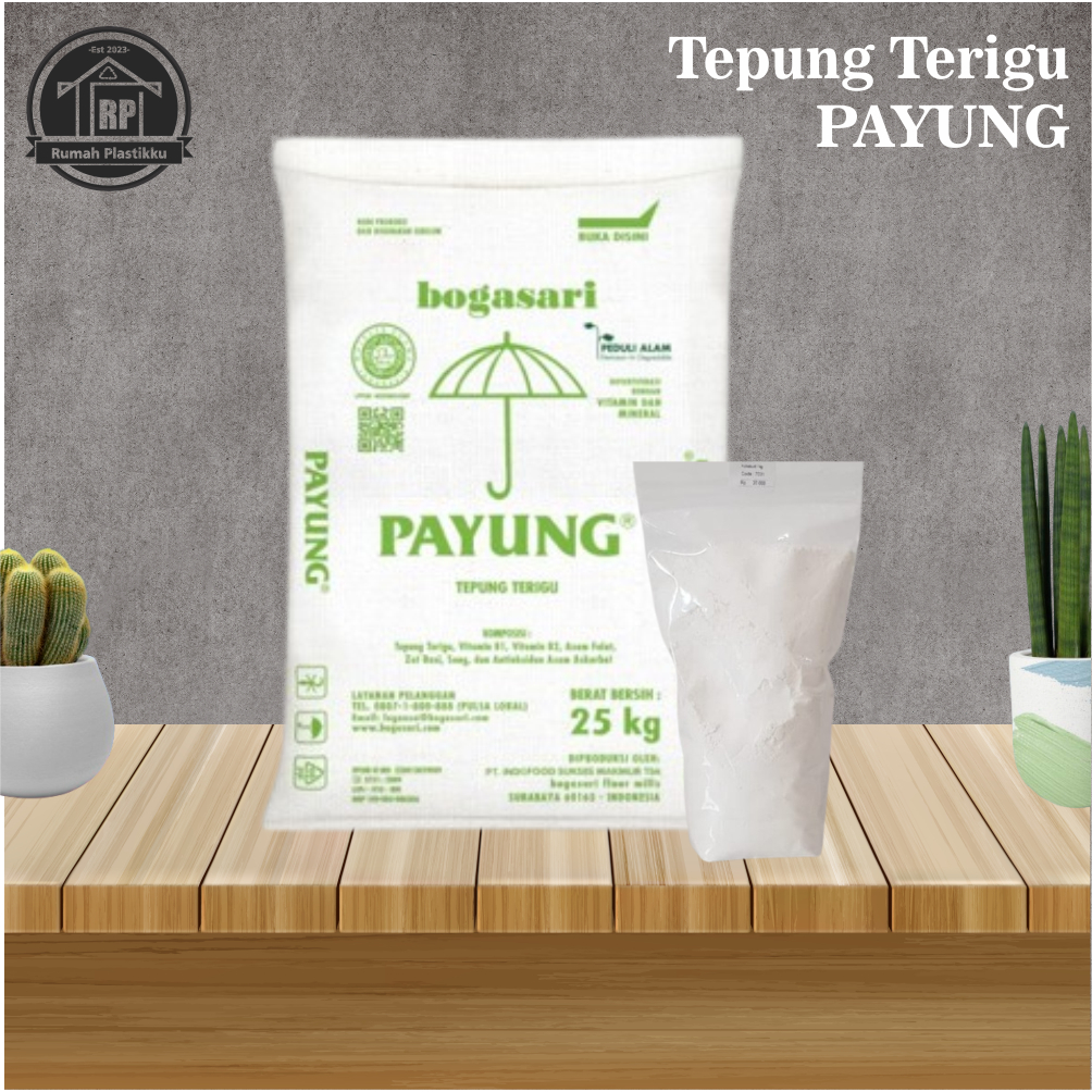 Jual Tepung Terigu Merk Payung Bogasari Kemasan Kg Shopee Indonesia