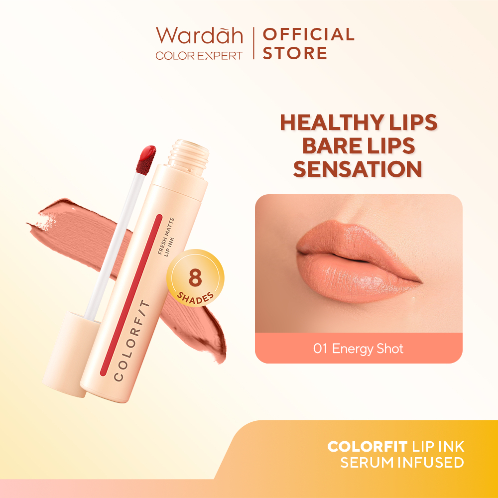 Jual Wardah Colorfit Lip Ink Serum Infused Shopee Indonesia