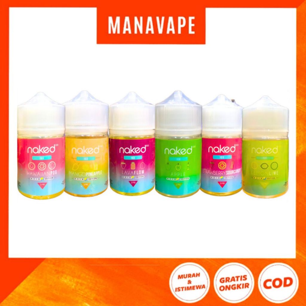 Jual Liquid Naked 100 60ml Freebase Series Shopee Indonesia