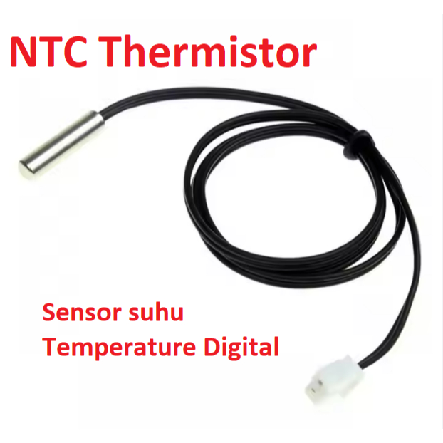 Jual Sensor Waterproof High Temperature Air Probe Suhu Thermistor NTC