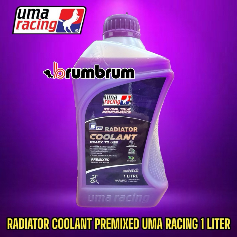 Jual RADIATOR COOLANT UMA RACING PREMIXED 1 LITER Shopee Indonesia