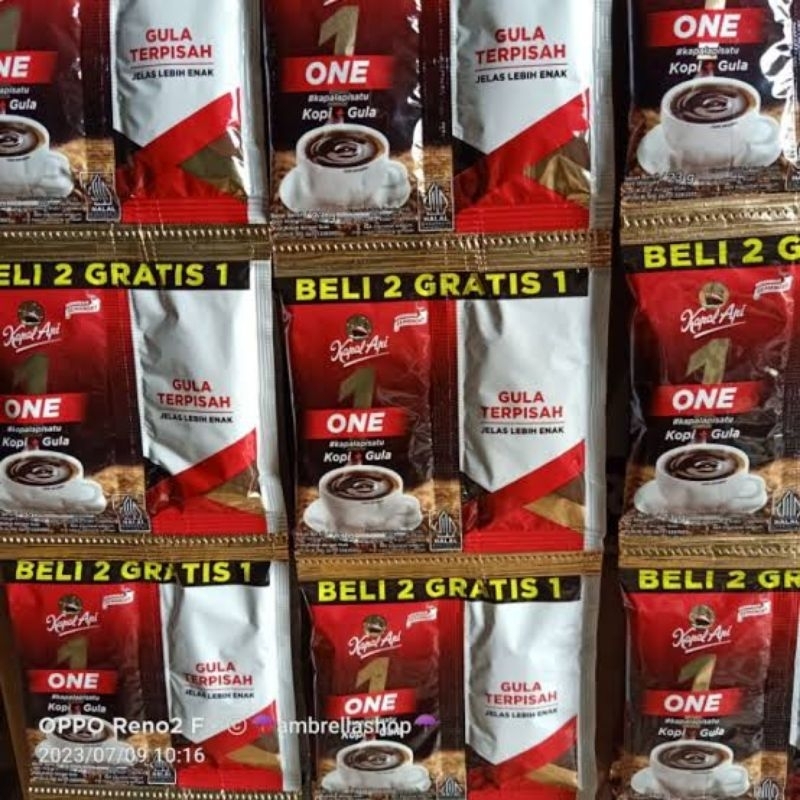 Jual KOPI KAPAL API SPECIAL MIX ONE KOPI GULA TERPISAH NETTO 10 PCS