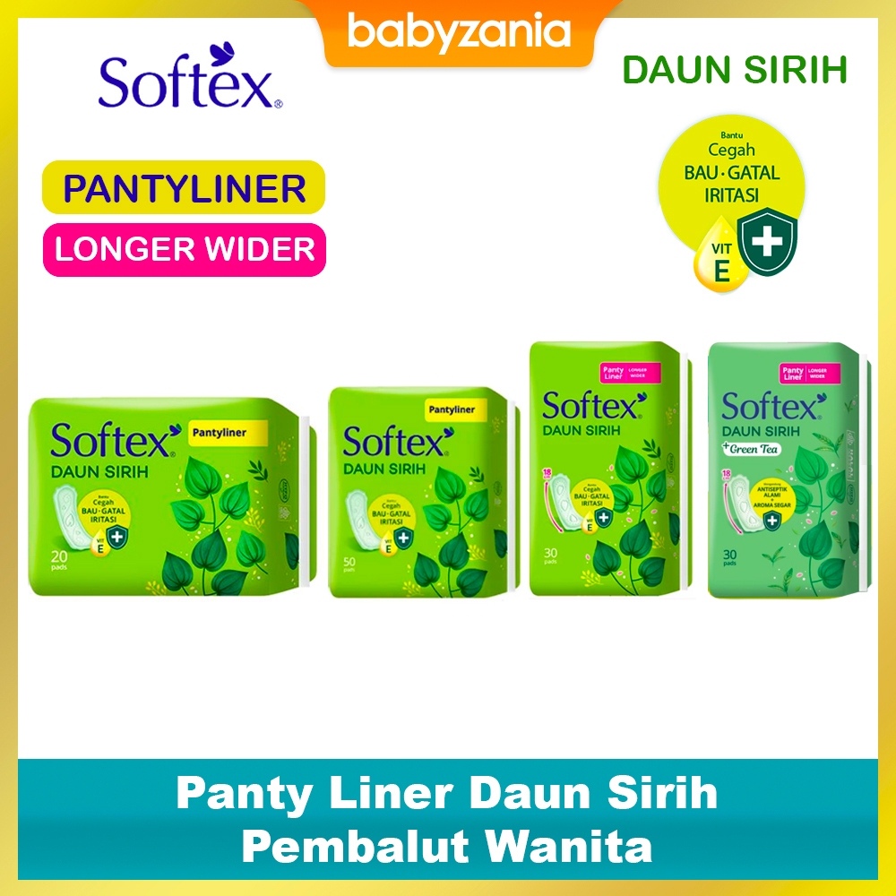 Jual Softex Panty Liner Daun Sirih Shopee Indonesia