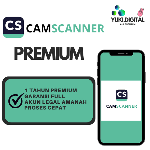 Jual Proses Cepat Camscanner Pro Premium Semua Device Tahun