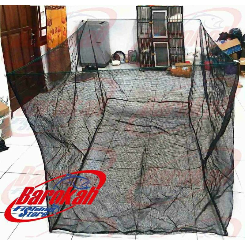 Jual Jaring Karamba Keramba Ikan Ukuran 2m X 1 2m X 1 2m Shopee