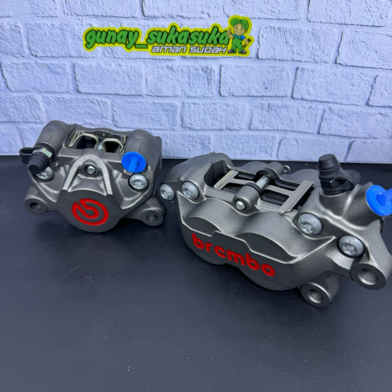 Jual Kaliper Brembo 4 Piston 1 Pin Grey Kanan Kaliper Brembo 2 Piston