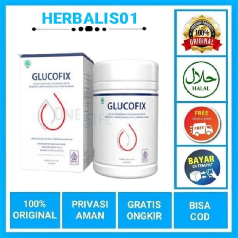 Jual Glucofix Herbal Asli Original Obat Diabetes Kencing Manis