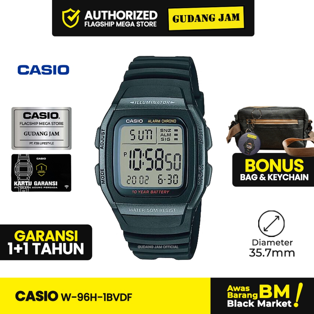 Jual Jam Tangan Casio W H Bvdf W H W W H W H Shopee Indonesia