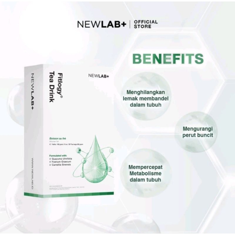 Jual 𝐅𝐬 𝐁𝐞𝐚𝐮𝐭𝐲 NEWLAB Fitlogy Tea Drink Shopee Indonesia