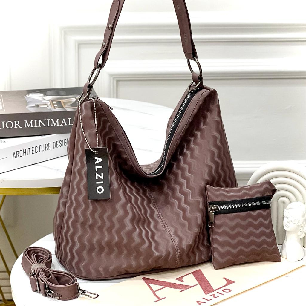 Jual Alzio Tas Wanita Shoulder Bag Selempang Import Alzio Hobo