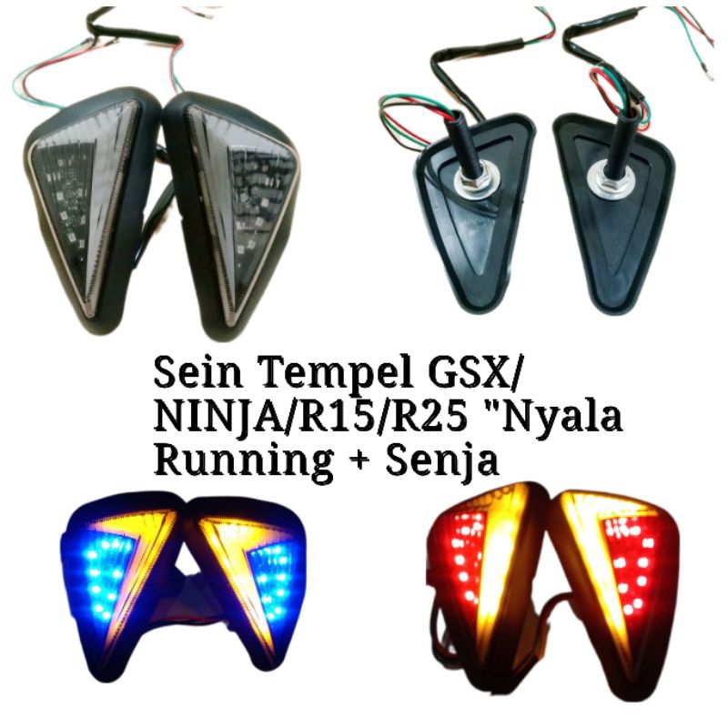 Jual Sein Tempel Running GSX R15 R25 Ninja Nyala Running Senja