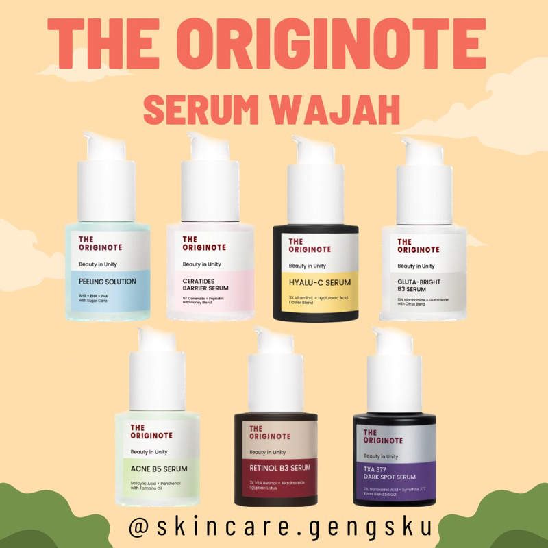 Jual The Originote Serum All Varian Txa Darkspot Gluta Bright