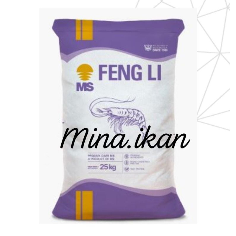 Jual Fengli Gram G Gr Pelet Tenggelam Pakan Feng Li Udang