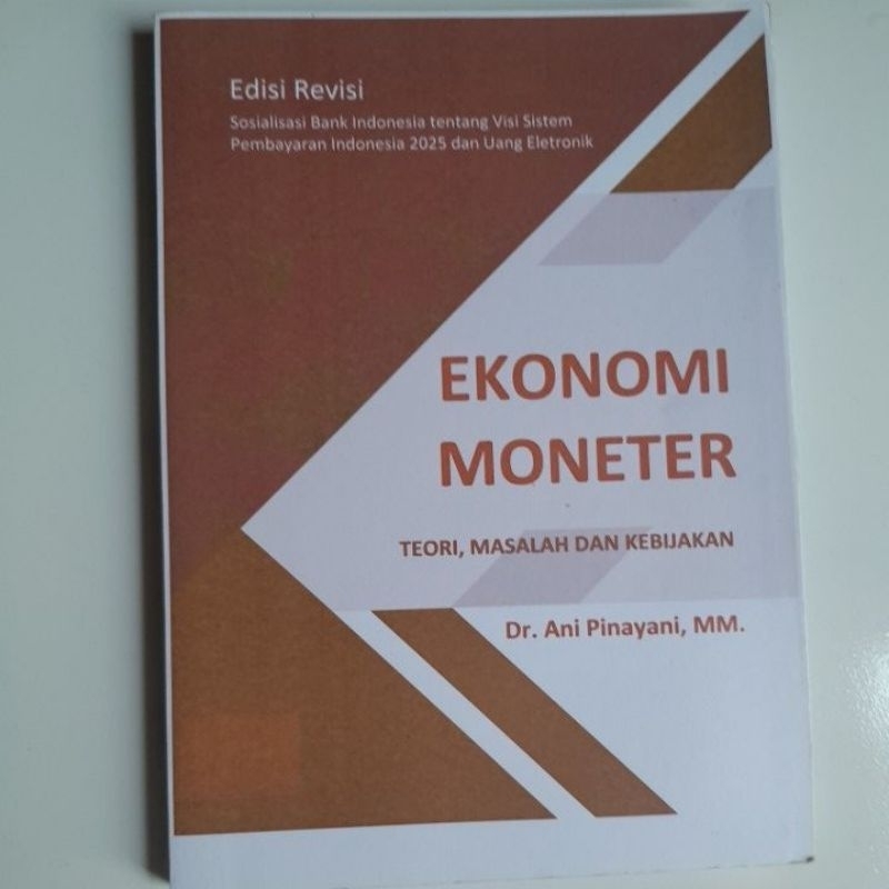 Jual Ekonomi Moneter Teori Masalah Dan Kebijakan Shopee Indonesia