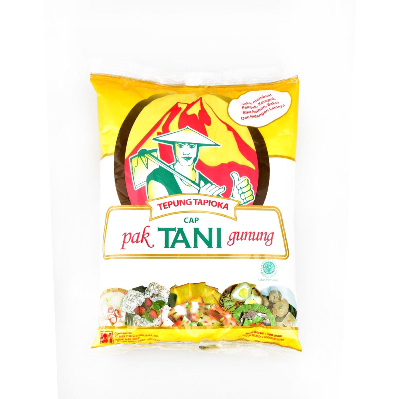 Jual TEPUNG TAPIOKA PAK TANI GUNUNG 500GR Shopee Indonesia