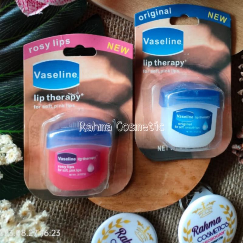 Jual VASELINE LIP THERAPY ROSY LIPS FOR SOFT PINK LIPS 8GRM Vaselin