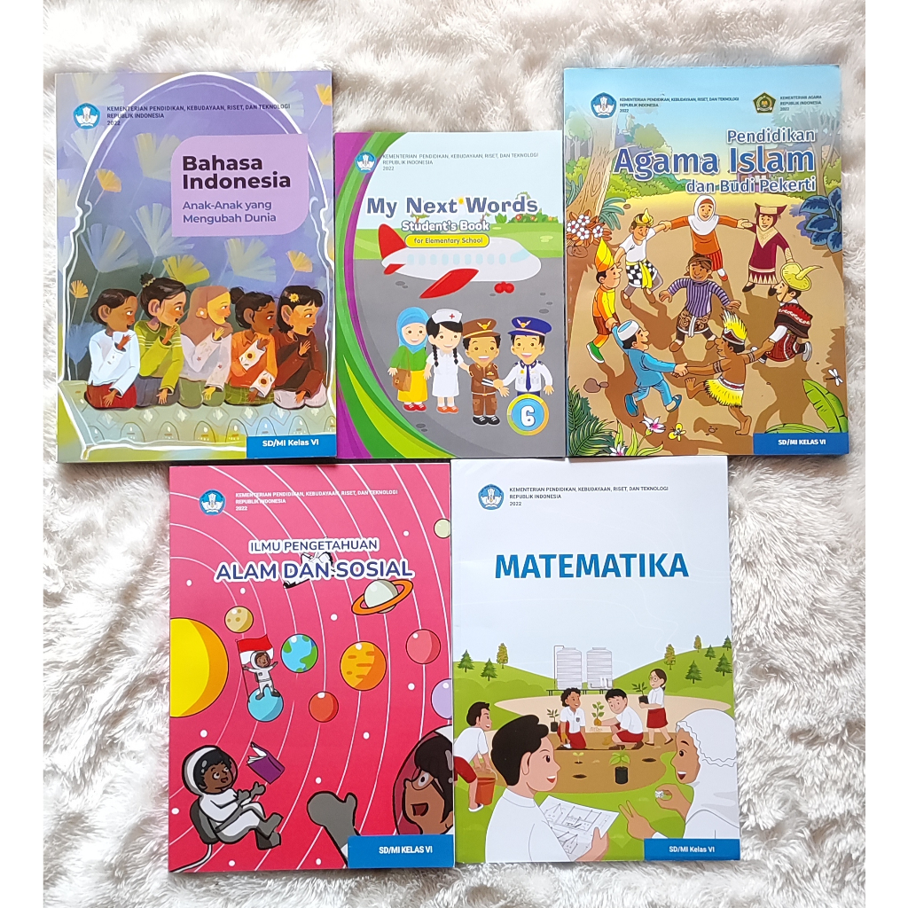 Jual Paket Lengkap Buku Siswa Sd Kelas Mtk Non Lisensi Kurikulum