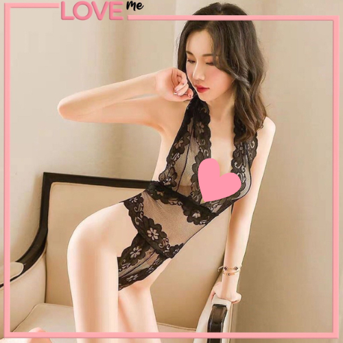 Jual Loveme Lingerie Sexy Erotis Jumpsuit Hot Baju Sexy Renda Sexy