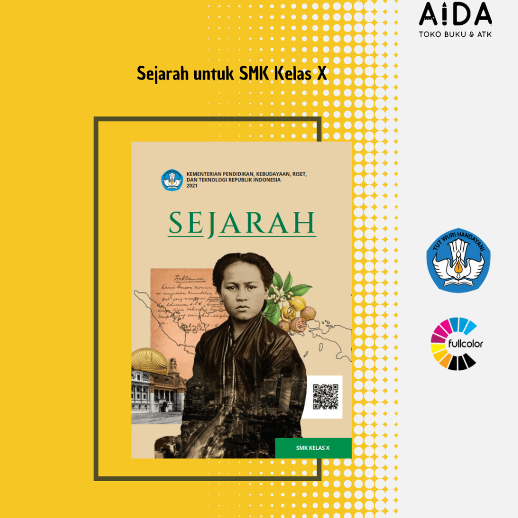 Jual Buku Pendidikan Kurikulum Merdeka SMA Sejarah Kelas 10 Buku