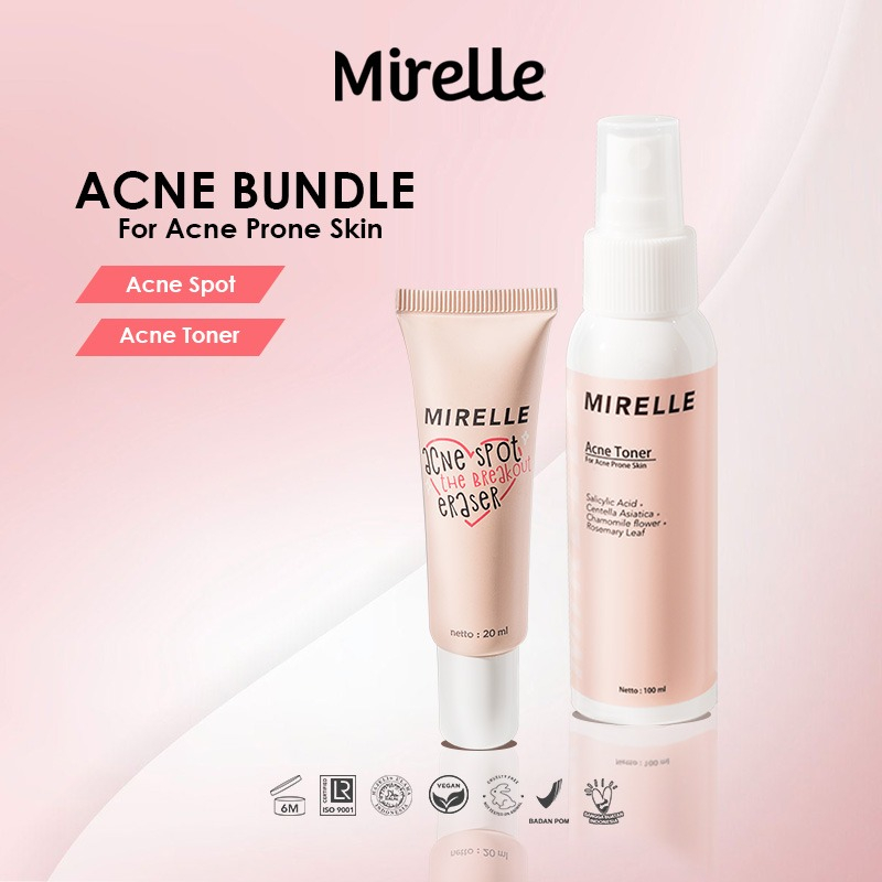 Jual Mirelle Acne Series Acne Toner Acne Spot Shopee Indonesia