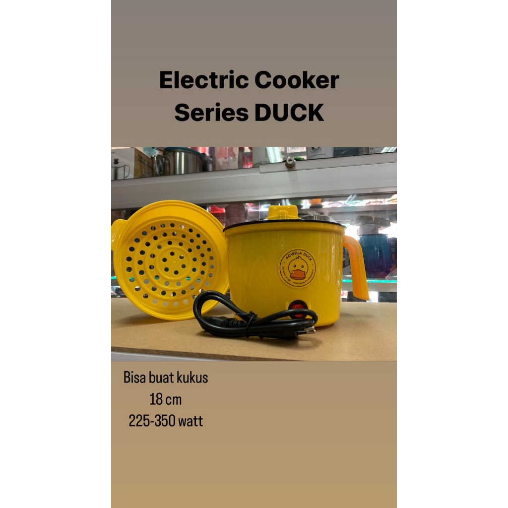 Jual Panci Elektrik Listrik Bebek Elektrik Cooker Plus Kukusan Ada 3