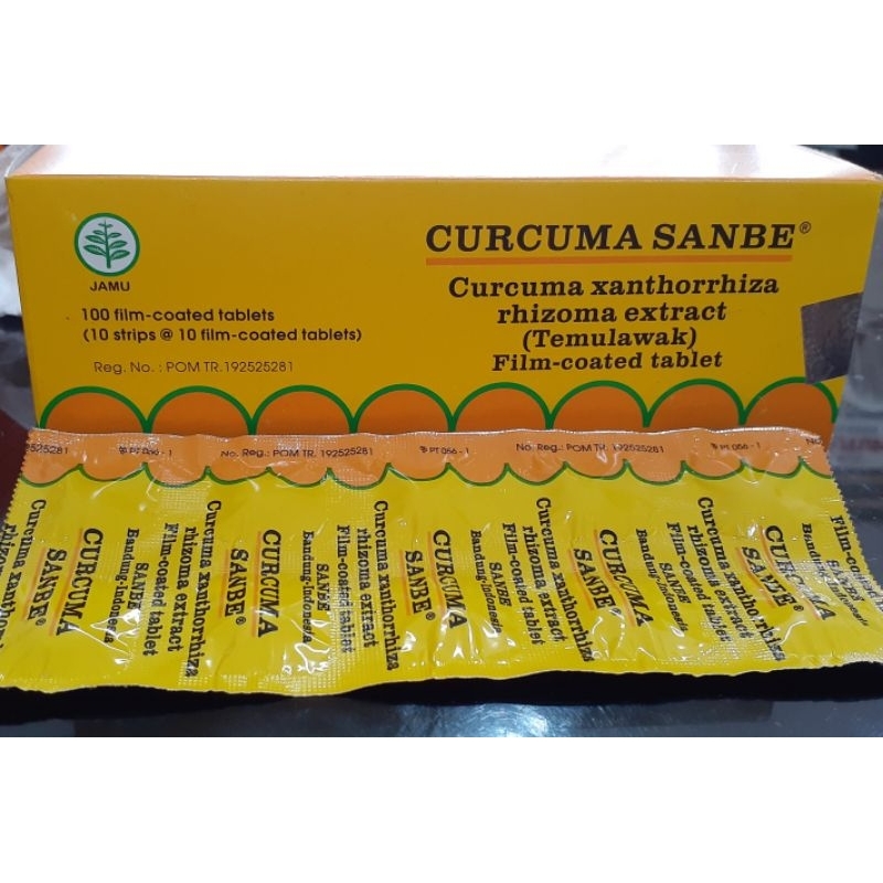 Jual Curcuma Sanbe Tab Isi Shopee Indonesia