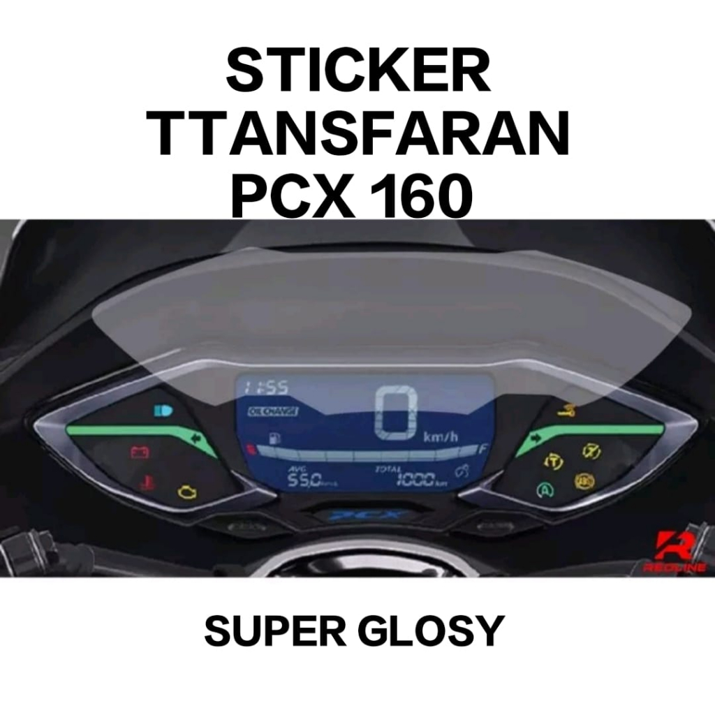 Jual Sticker Transparan Bening Glossy Pelindung Speedometer Pcx