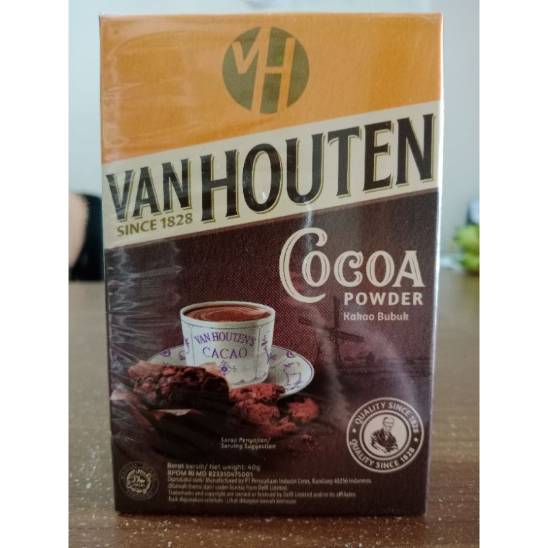 Jual VAN HOUTEN COCOA POWDER 40GR Shopee Indonesia