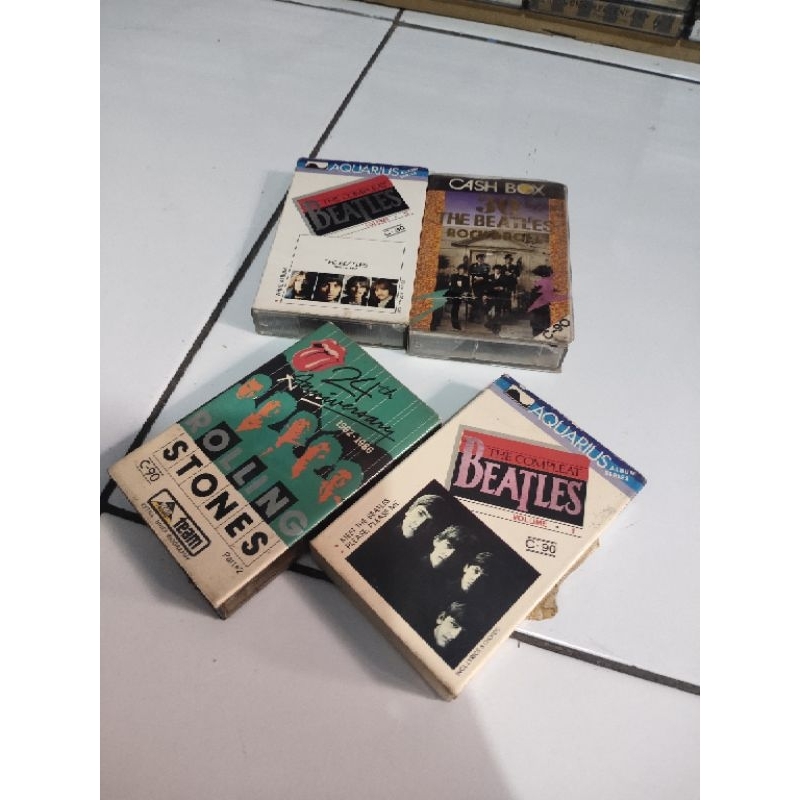 Jual Kaset Pita The Beatles The Complete Vol 5 30 The Beatles Rock