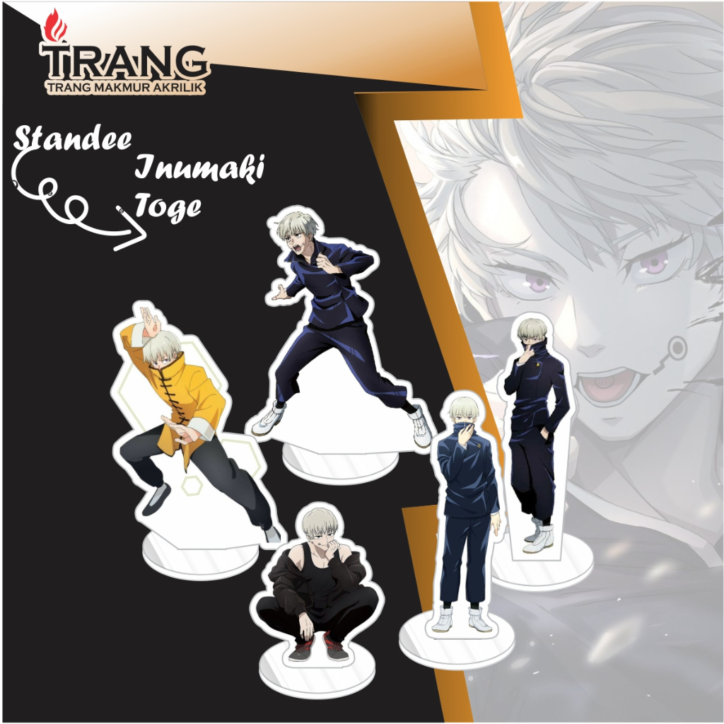 Jual Standee Figure Akrilik Inumaki Toge Jujutsu Kaisen Standing