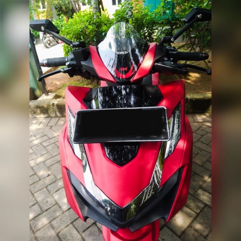 Jual Visor New Honda Vario Cbs Series Carbon Free Doble Tape M