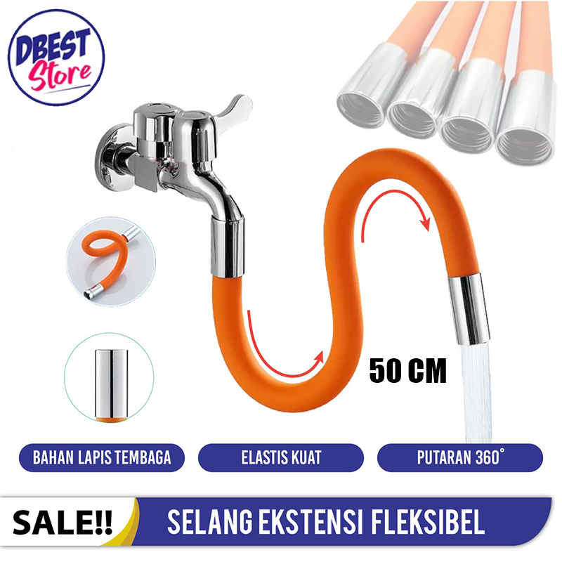 Jual SELANG SAMBUNGAN KRAN AIR FLEKSIBEL 360 DERAJAT Shopee Indonesia