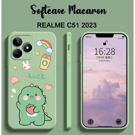 Jual Softcase Macaron Motif Lucu For Realme C Terbaru Uv