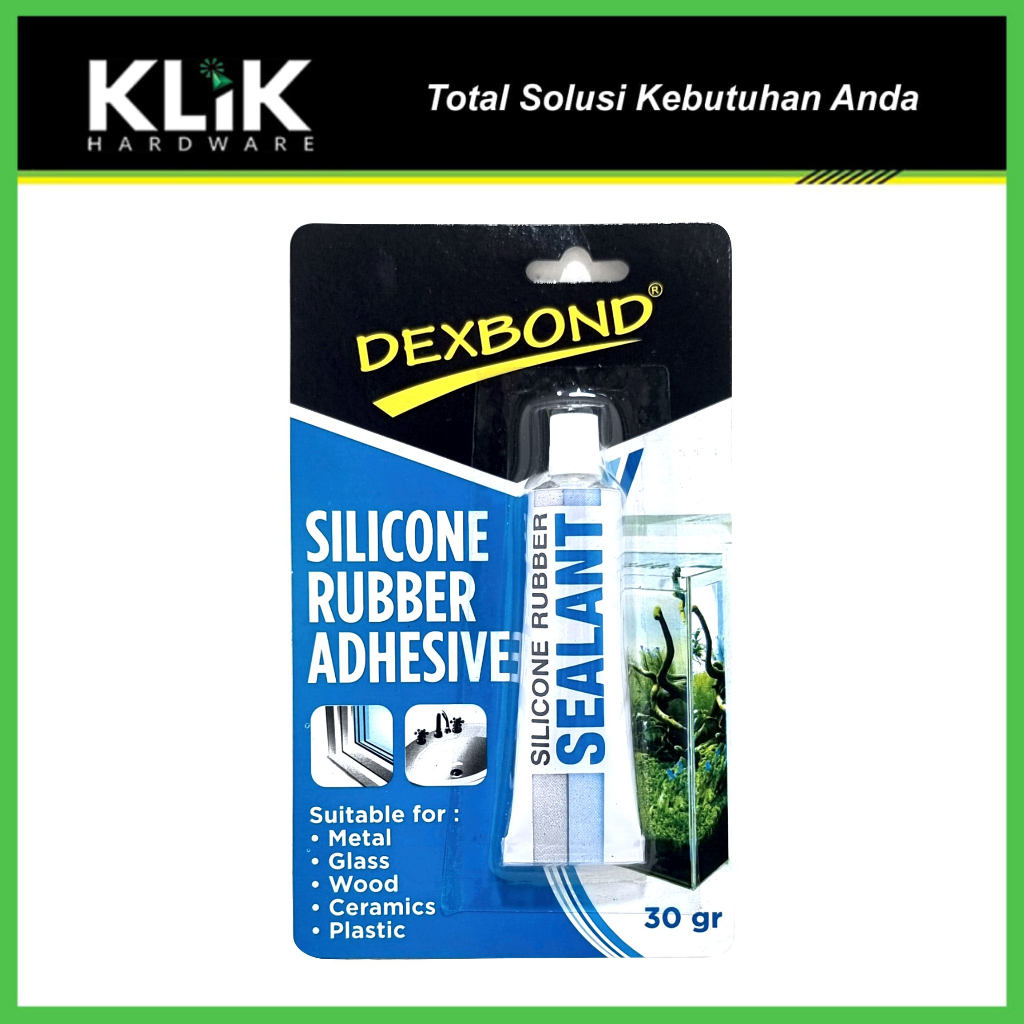 Jual Dexbond Lem Silicone Sealant Gram Lem Kaca Silikon Tube