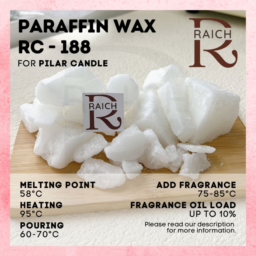 Jual Kg Paraffin Wax Semi Refined Rc Bahan Baku Lilin Pillar