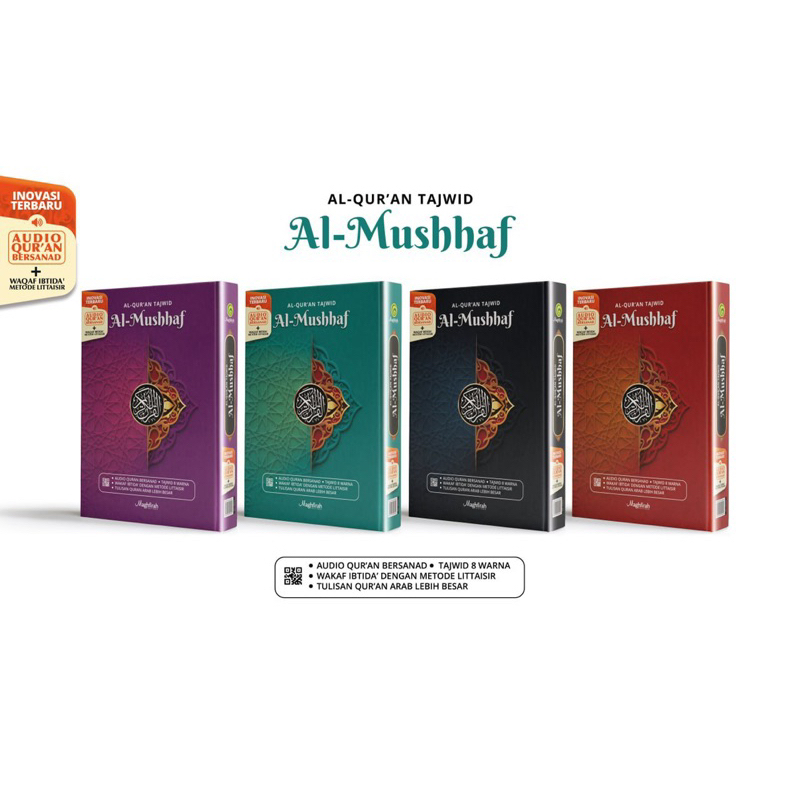 Jual AlQuran Tajwid Al Mushhaf Waqaf Ibtida METODE LIT TAYSIR Inovasi