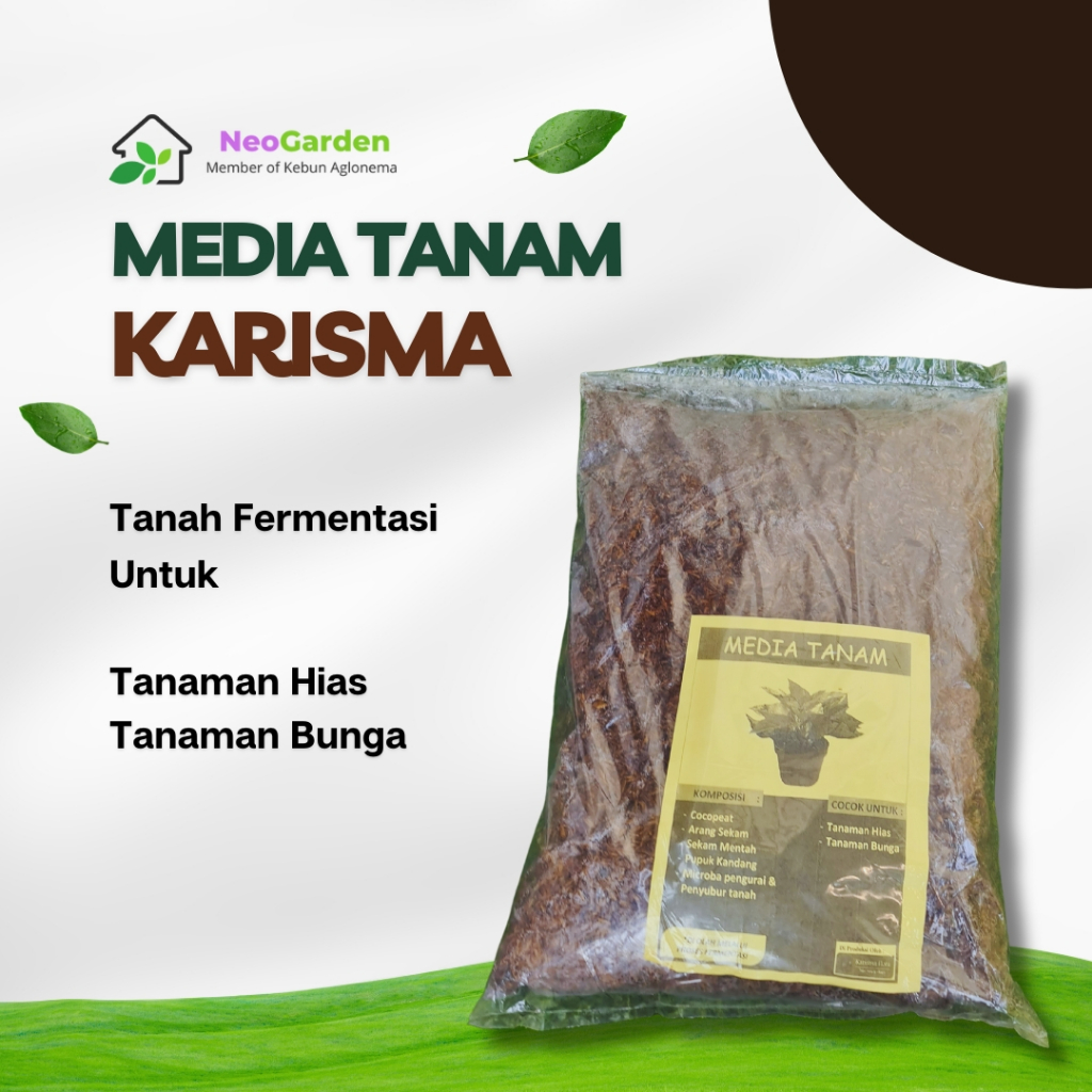 Jual Media Tanam KARISMA 1 5 Kg Tanah Fermentasi Mengandung Arang