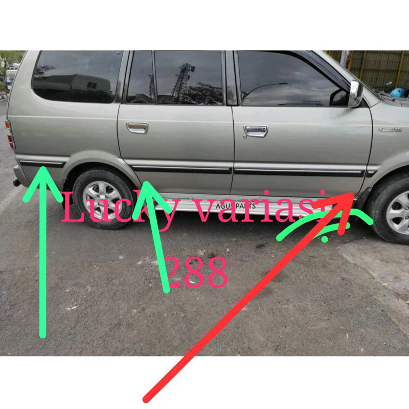 Jual LIST BODY LIST BODY PINTU SAMPING TOYOTA KIJANG KAPSUL KIJANG NEW