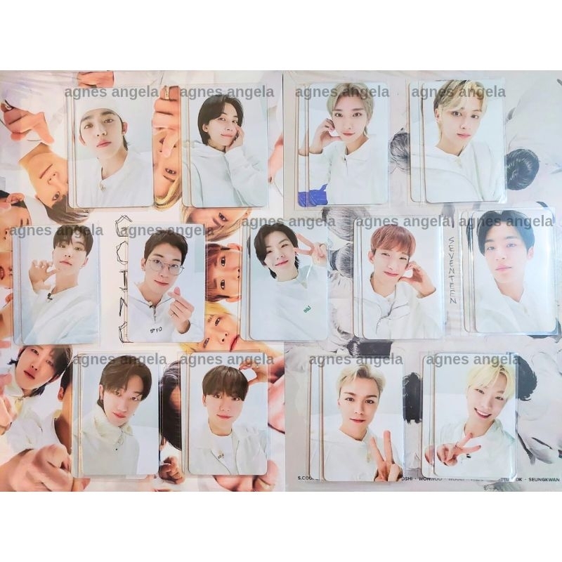 Jual SEVENTEEN Photocard Going Magazine Vol 2 White Ver Scoups