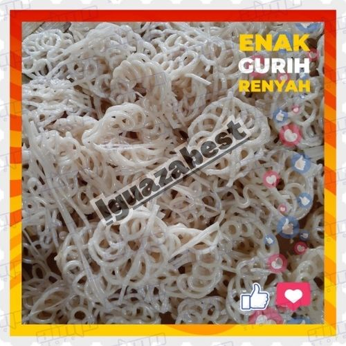 Jual Kerupuk Seblak Sambal Krupuk Keriting Kecil Mentah Krupuk Seblak