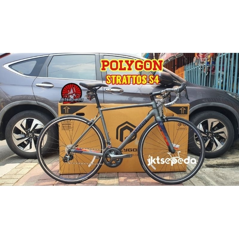 Jual Sepeda Balap Roadbike Polygon Strattos S4 Shopee Indonesia