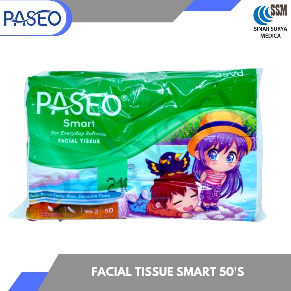 Jual Paseo Smart Facial Travel Pack Tissue Sheets Ply Travelpack