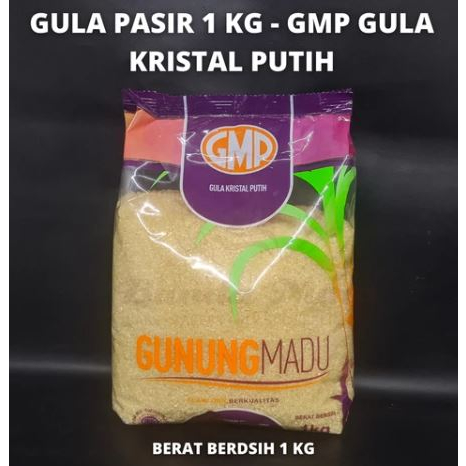 Jual Gula Pasir Kemasan 1 Kg GMP Gula Kristal Putih Shopee Indonesia