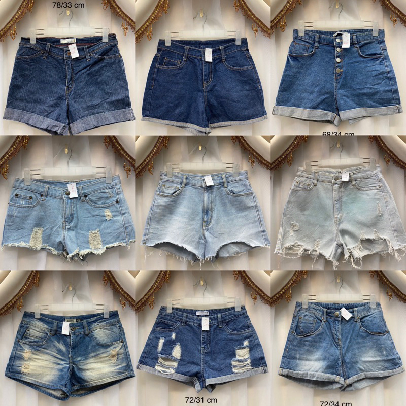 Jual R Celana Pendek Jeans Wanita Celpen Denim Wanita Hotpants