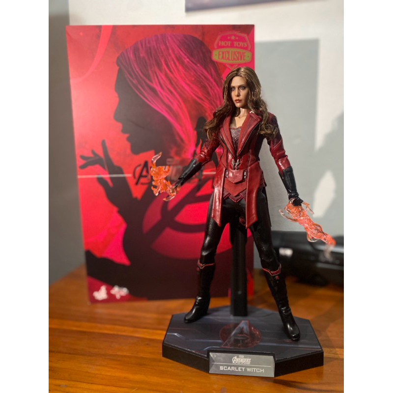 Jual Hot Toys Exclusive Scarlet Witch Age Of Ultron Shopee Indonesia