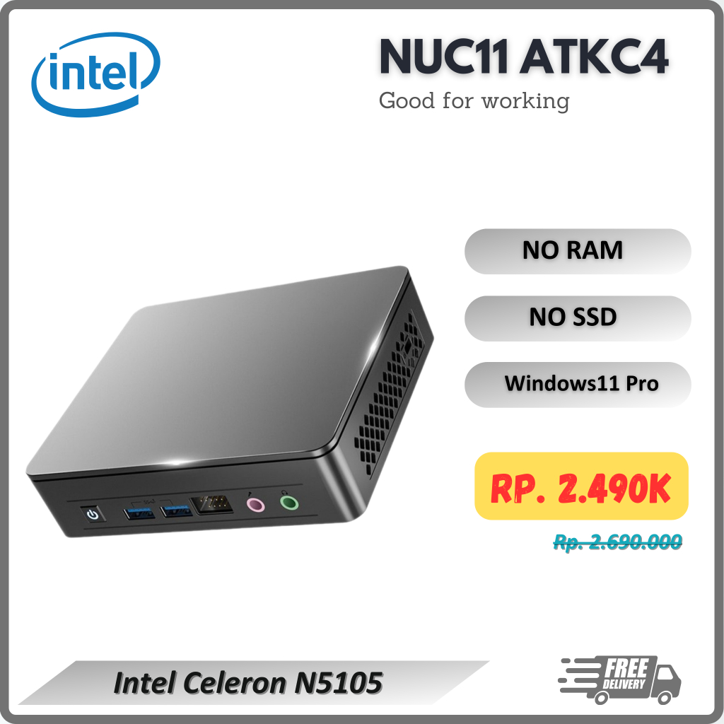 Jual Mini Pc Intel Tipe Nuc Atkc Intel Celeron N Windows No Ram