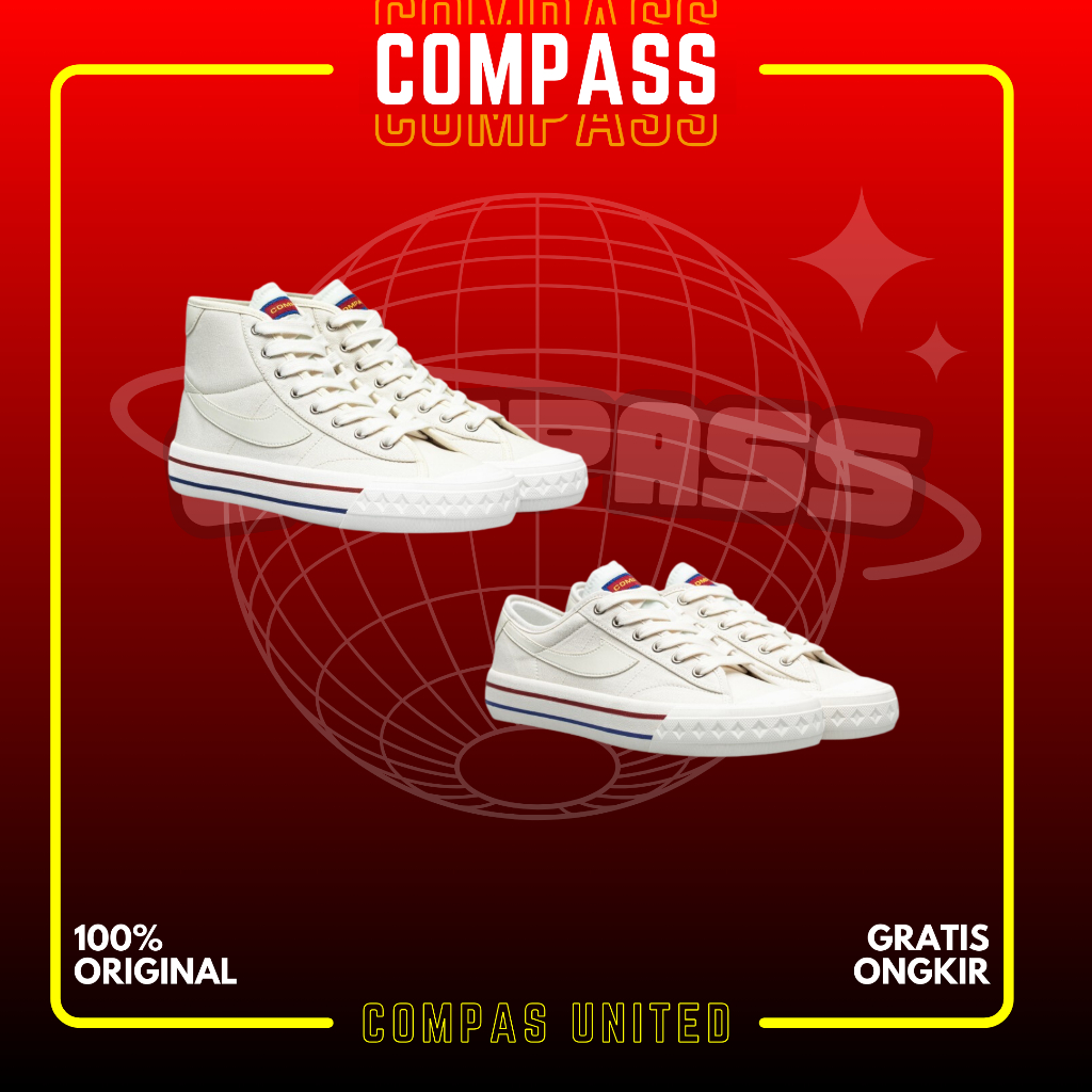 Jual 100 ORIGINAL Compass Retrograde Hi Cream Retrograde Low Cream