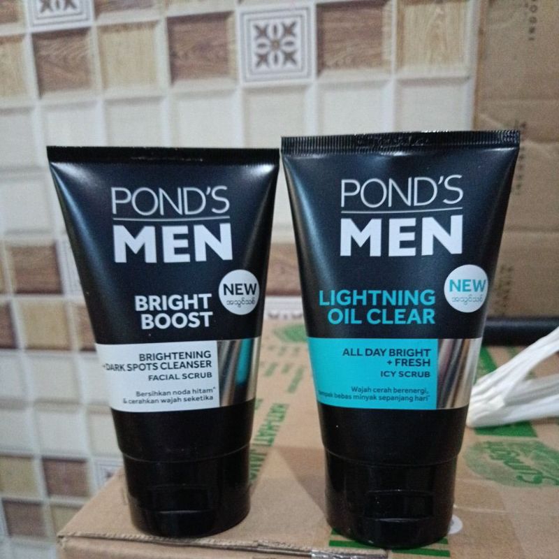 Jual PONDS MEN FACIAL WASH 100G Shopee Indonesia