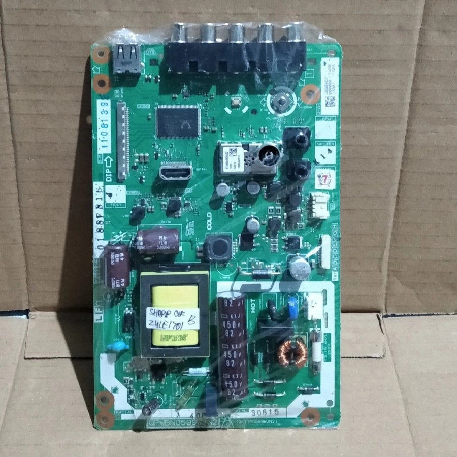 Jual Mesin Tv Komponen Mainboard Motherboard Tv Led Sharp Lc Le I